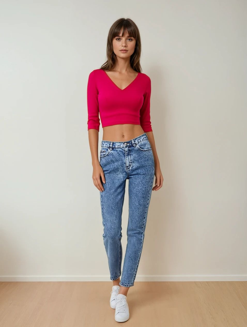 Rosy Pink Lycra Blouse