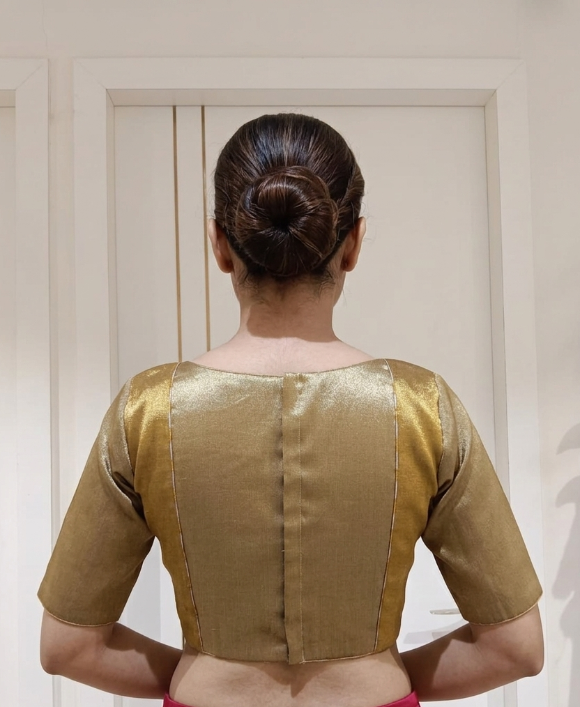 Tissue Blouse for wedding and festive wear