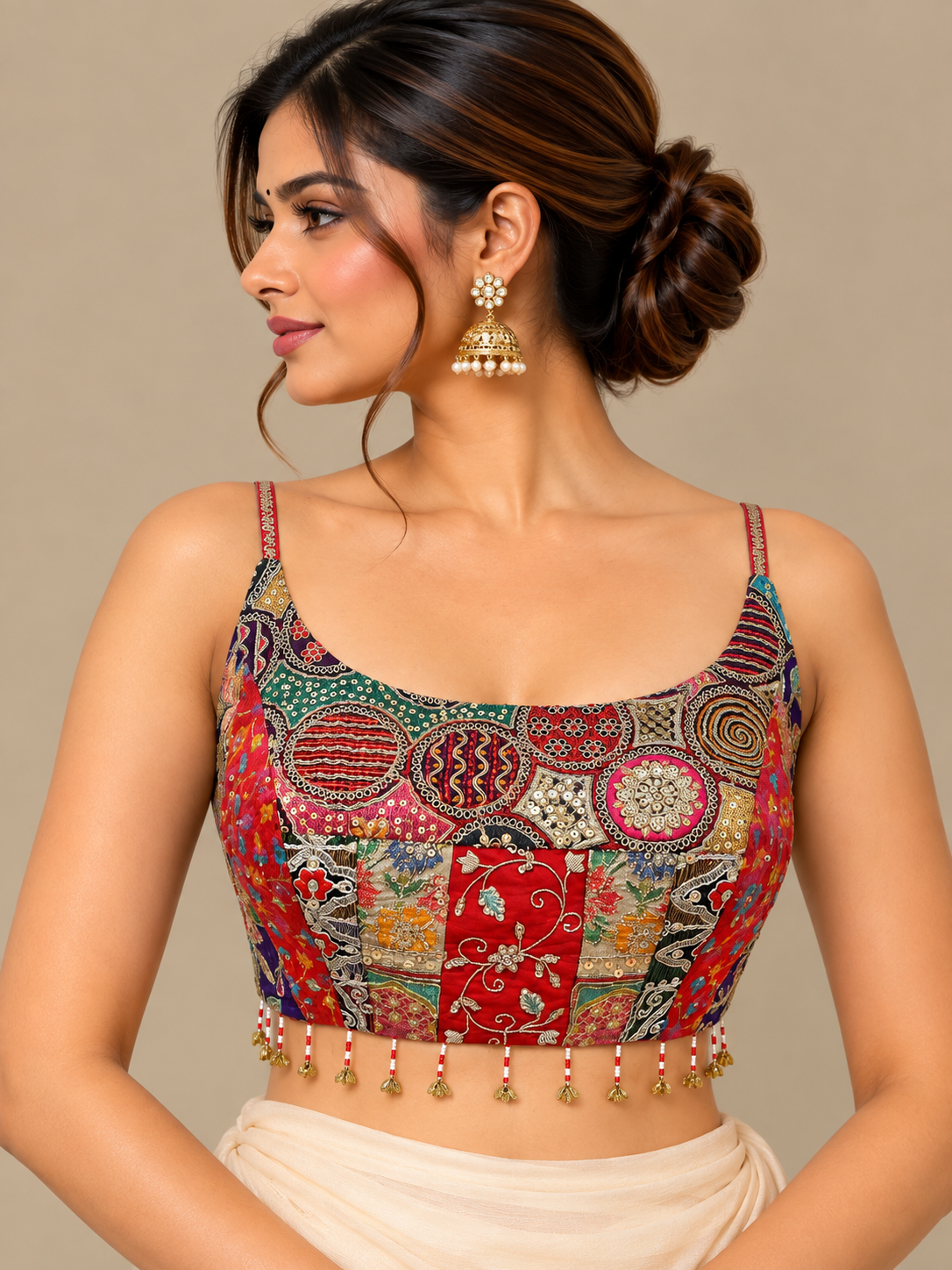 The Rangriti Patchwork Blouse