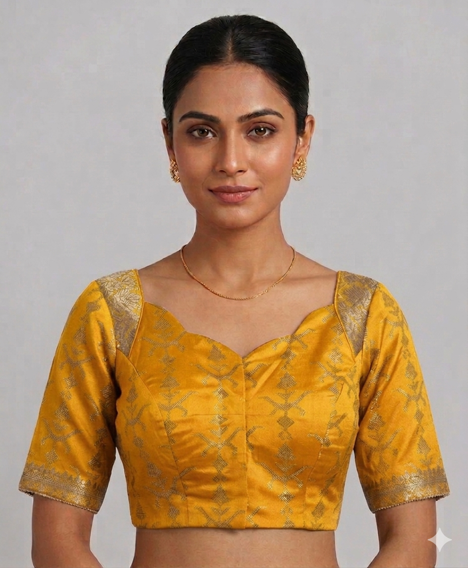 Sequined blouse with Borders