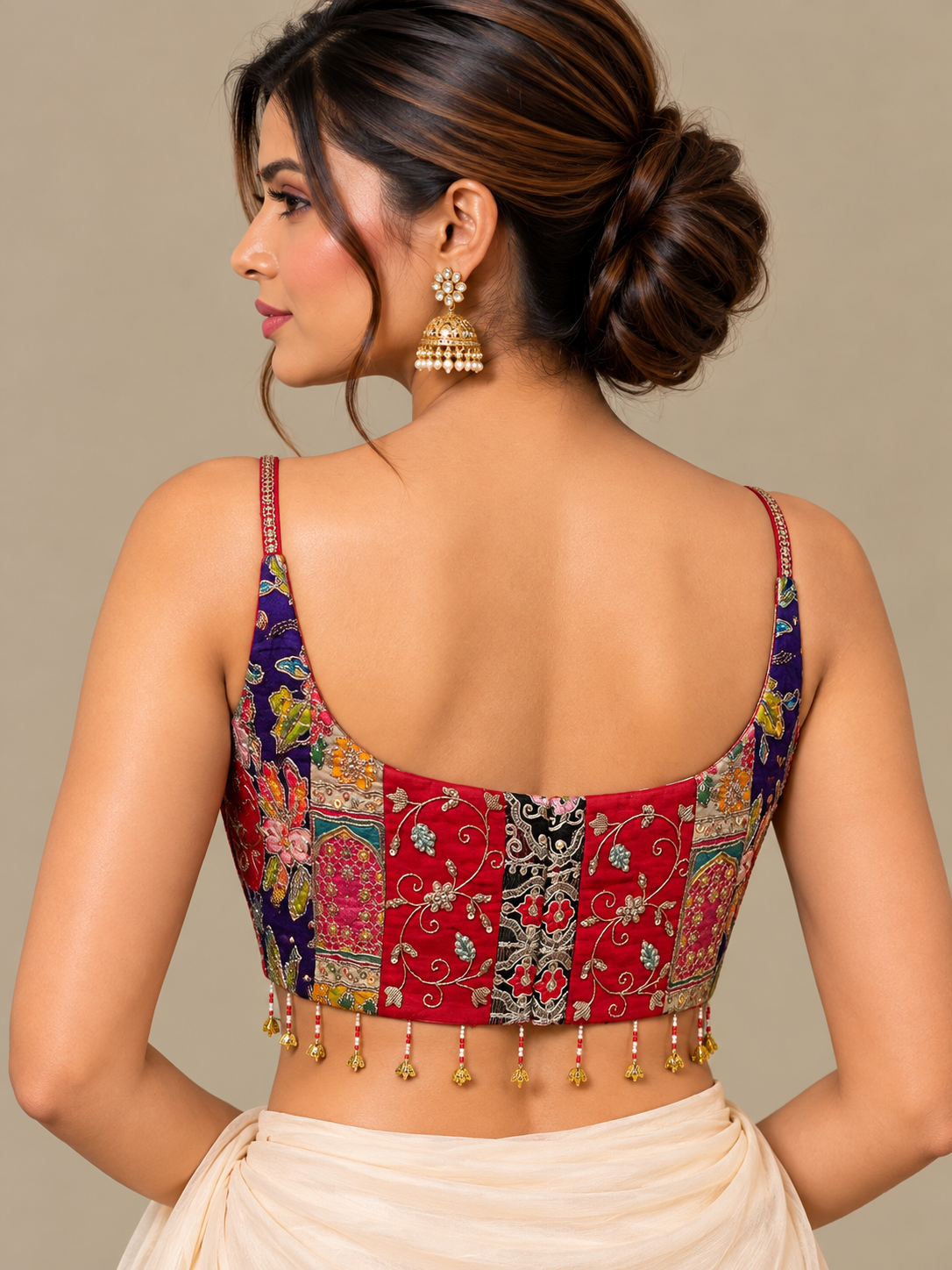 The Rangriti Patchwork Blouse