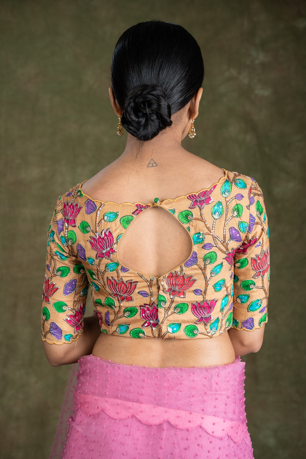 Printed Kalamkari Blouse